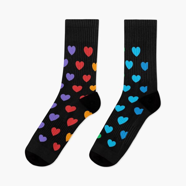 Item preview, Rainbow hearts designed and sold by Dead-Famous.