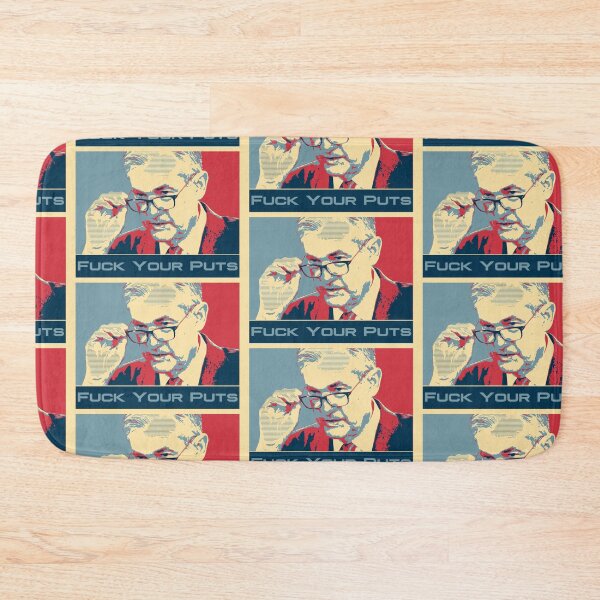 Item preview, Jerome Powell "Fuck Your Puts" - Wallstreetbets designed and sold by idkco.