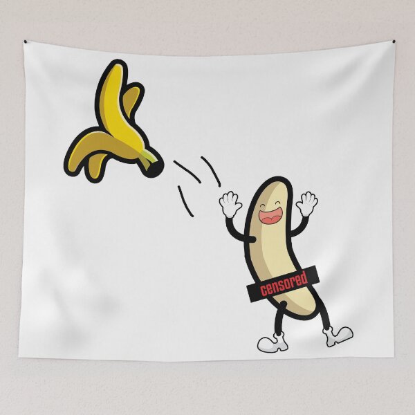 Item preview, Naked Banana - Funny Design - Banana Peel Off designed and sold by anass002.