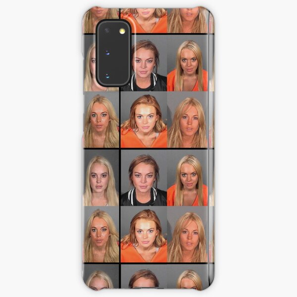 LINDSAY LOHAN MUGSHOTS Samsung Galaxy Snap Case