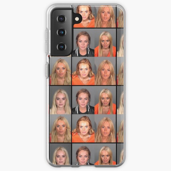 LINDSAY LOHAN MUGSHOTS Samsung Galaxy Soft Case