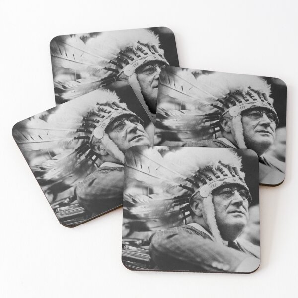 Item preview, FDR Wearing Native American War Bonnet - 1932 designed and sold by warishellstore.