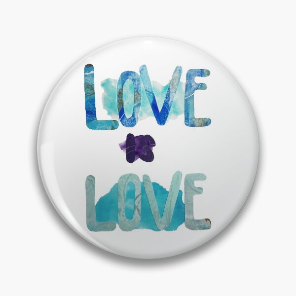Item preview, Love Is Love (Blue Design) designed and sold by Michelle Bukowski.