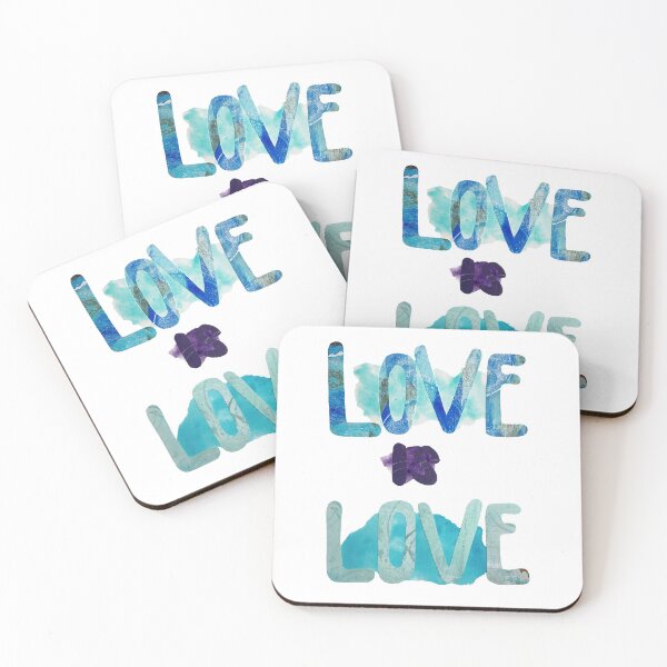 Item preview, Love Is Love (Blue Design) designed and sold by Michelle Bukowski.