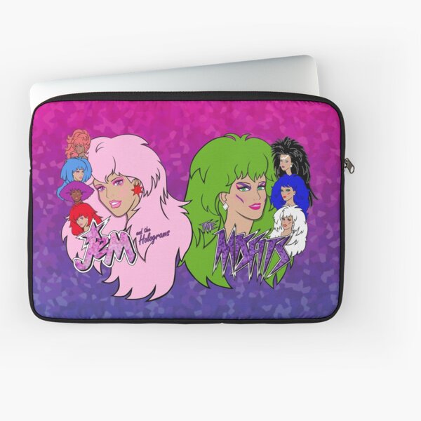 Jem and the Holograms Vs The Misfits Laptop Sleeve