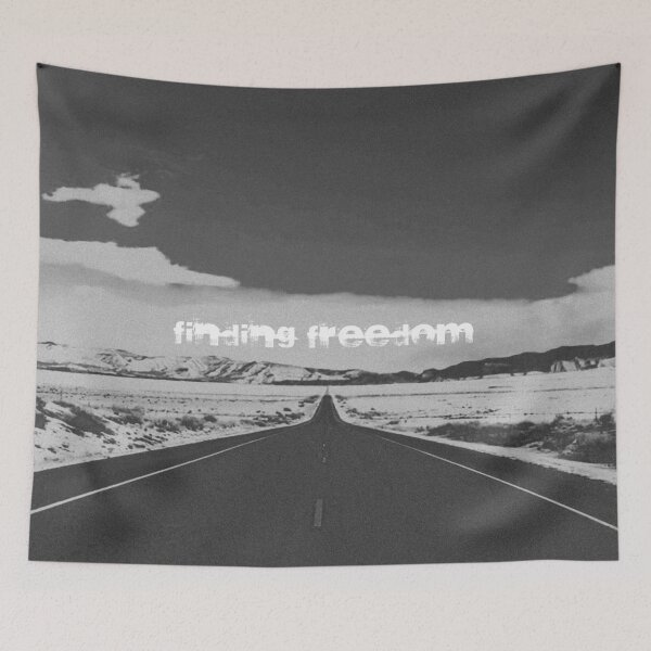Item preview, Streets empty - finding freedom -grey - Digital art painted by Iona Art Digital designed and sold by IonaArtDigital.