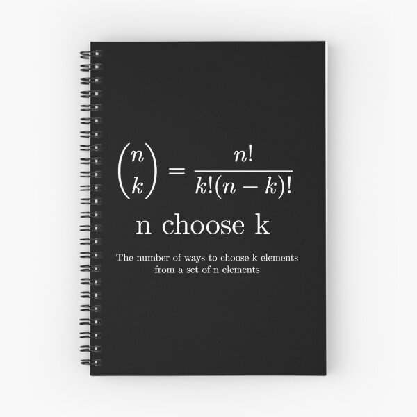 Item preview, n choisir k définition (coefficient binomial) T-shirt ajusté designed and sold by Mehdi314.