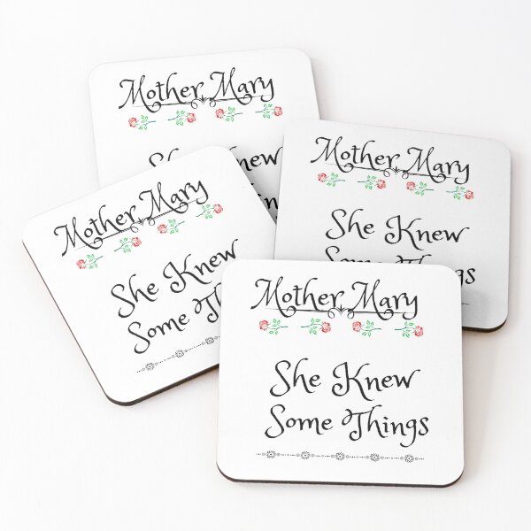 Item preview, Mother Mary, She Knew Some Things designed and sold by stadia-60-west.