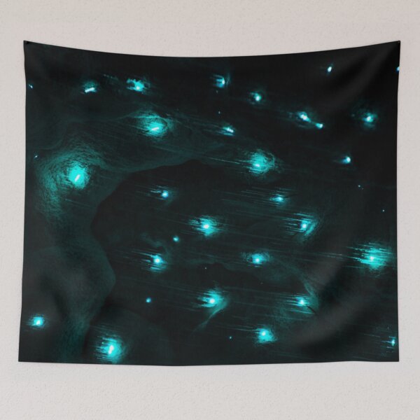 Item preview, GlowWorms Blue Lights designed and sold by BhARTi Taylor.