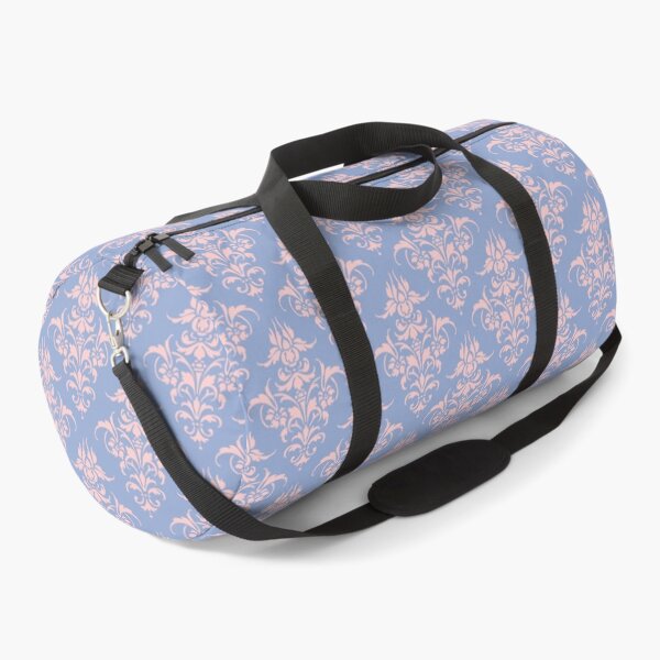 Damask Pattern | Rose Quartz and Serenity | Colors of the Year 2016 | Color Trends | Fashion Colors | Duffle Bag