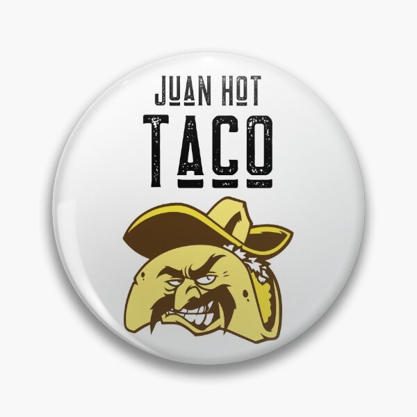 Item preview, Juan Hot Taco. Funny Food Pun. Light background. designed and sold by shirtdan.