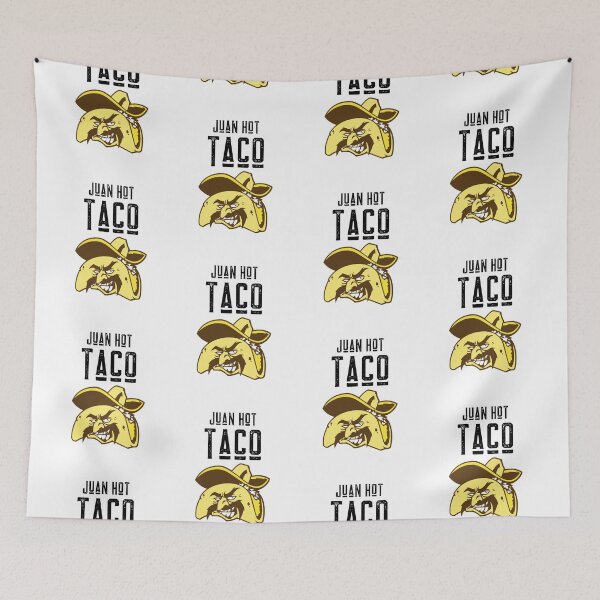 Item preview, Juan Hot Taco. Funny Food Pun. Light background. designed and sold by shirtdan.