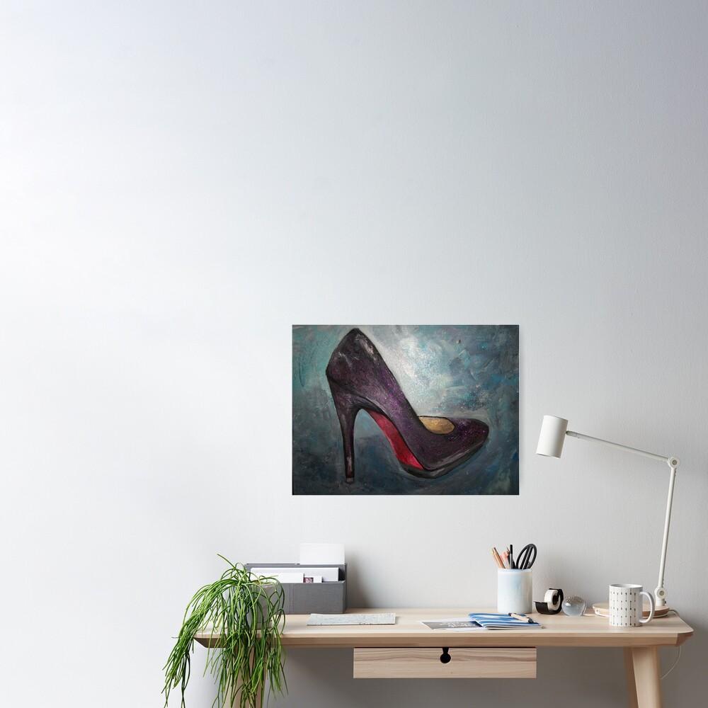 His and Hers Red Bottom Heels and Sneakers 2 Canvas Print for Sale by  Arts4U