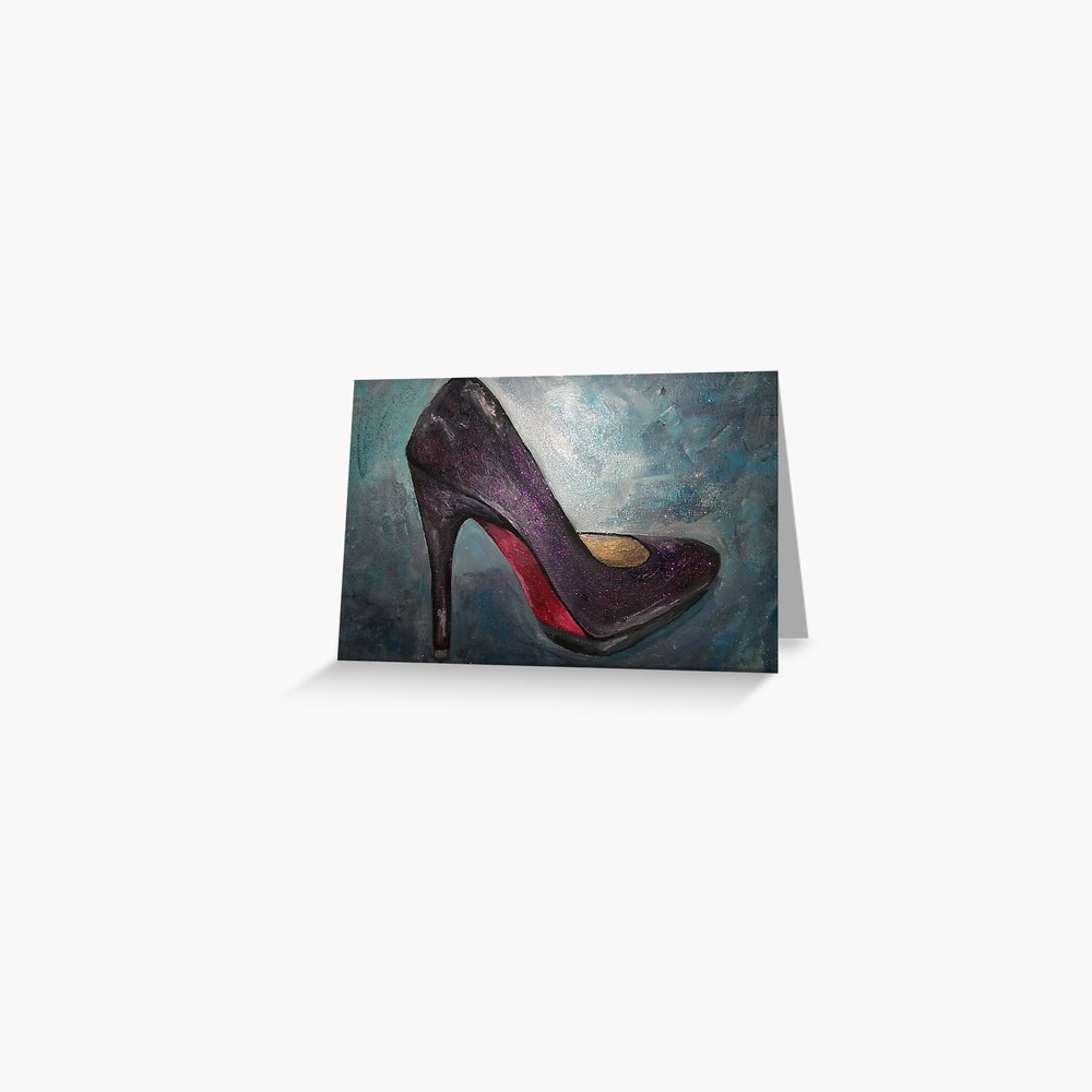 His and Hers Red Bottom Heels and Sneakers 2 Greeting Card for Sale by  Arts4U