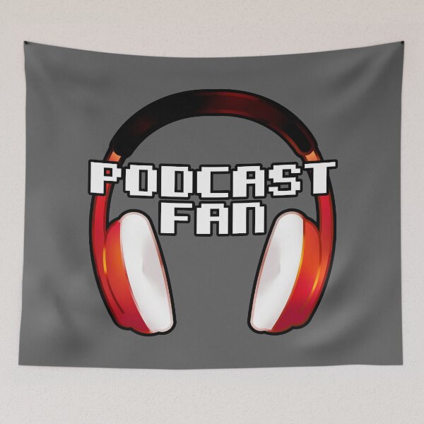 Item preview, Podcast Fan - Headphones designed and sold by rollingtape.