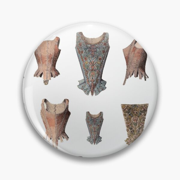 Item preview, 18th century stays corsets sticker bundle designed and sold by RosalieReeves.