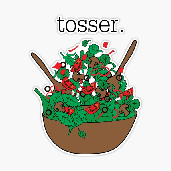 Word's Best Salad Tosser Sticker for Sale by BankaiChu