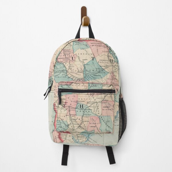 Item preview, Vintage Map of the Carolinas (1872) designed and sold by BravuraMedia.