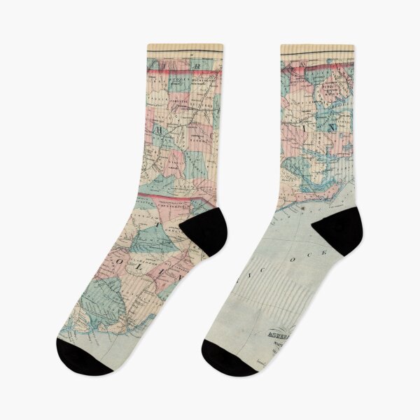 Item preview, Vintage Map of the Carolinas (1872) designed and sold by BravuraMedia.