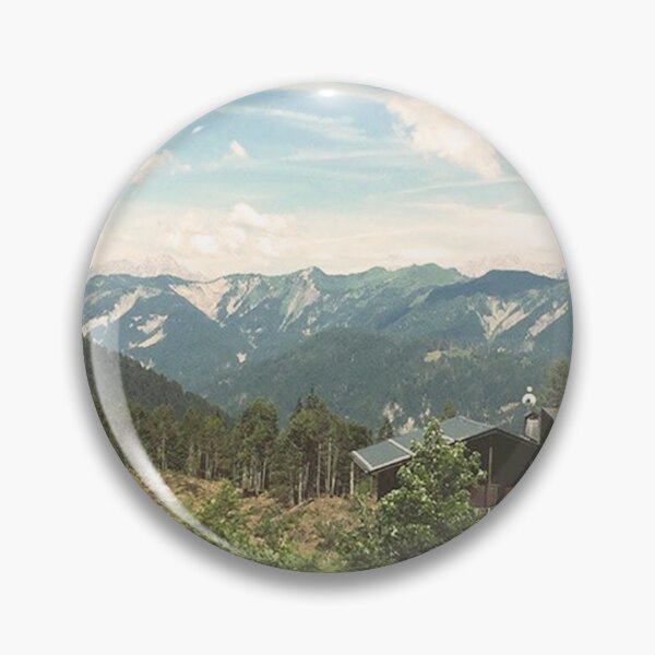Item preview, Soleada vista de los Alpes designed and sold by Tamar99.