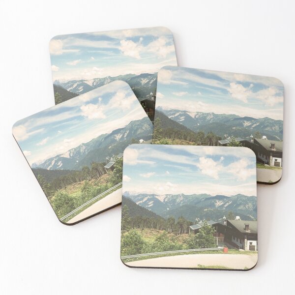 Item preview, Soleada vista de los Alpes designed and sold by Tamar99.