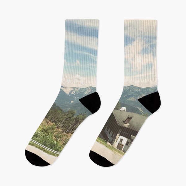 Item preview, Soleada vista de los Alpes designed and sold by Tamar99.