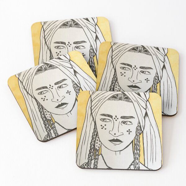 Item preview, Tuareg African woman designed and sold by AudreyBagelArt.
