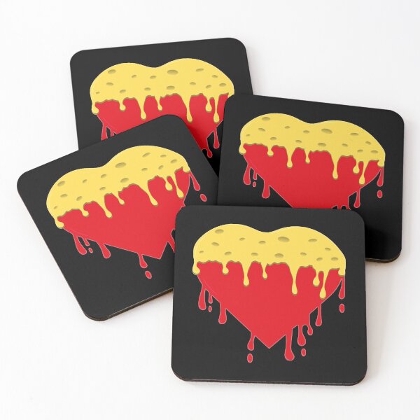 Item preview, Amante del queso Corazón de fusión y queso designed and sold by MasterKlaw.