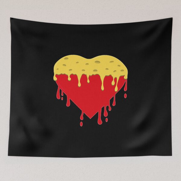 Item preview, Amante del queso Corazón de fusión y queso designed and sold by MasterKlaw.