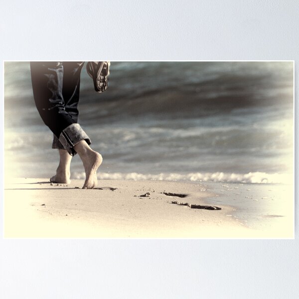 Item preview, Barefoot on the Beach designed and sold by Ladyshark.