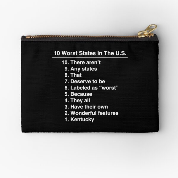 Item preview, Kentucky Is The Worst State Ever Funny product designed and sold by jakehughes2015.