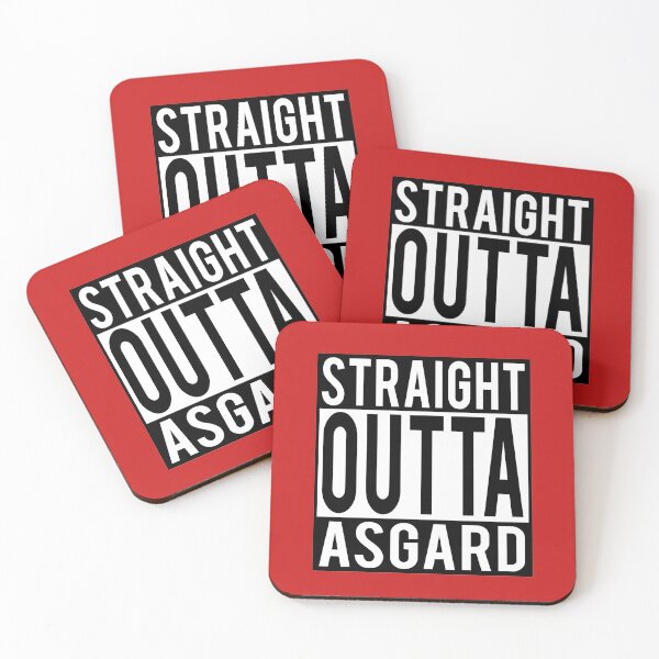 Aperçu de l'œuvre Straight Outta Asgard créée et vendue par mindwerkz.