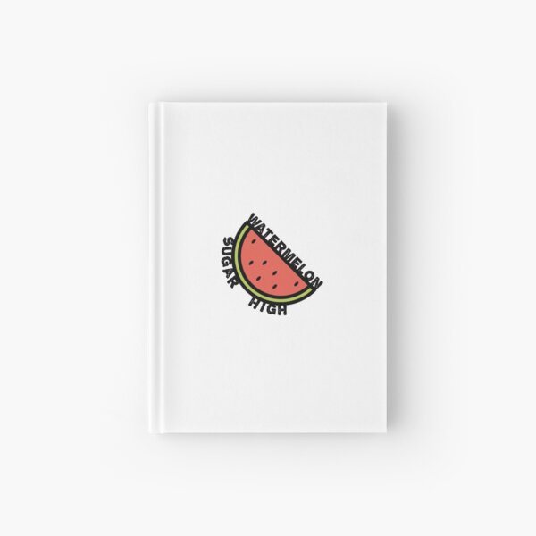 Watermelon Sugar High Hardcover Journals Redbubble - roblox song id watermelon sugar high
