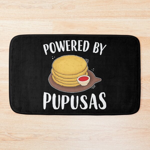 Item preview, Funny Salvadorian Food Powered By Pupusas print designed and sold by jakehughes2015.