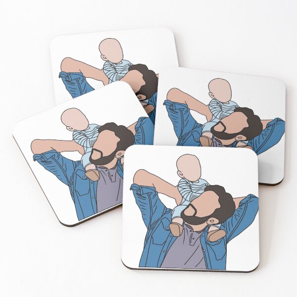Item preview, Nick Cordero and Son Portrait designed and sold by snwyner.
