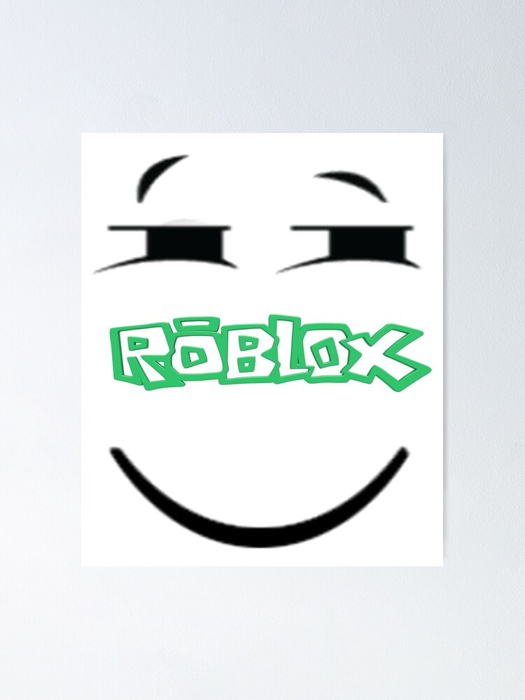 Roblox Chill Face Slim Fit T Shirt Poster By Aleem26 Redbubble - roblox chill face t shirt