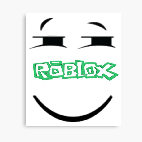 Roblox Face Wall Art Redbubble - creepy roblox face png roblox bloxburg free to play