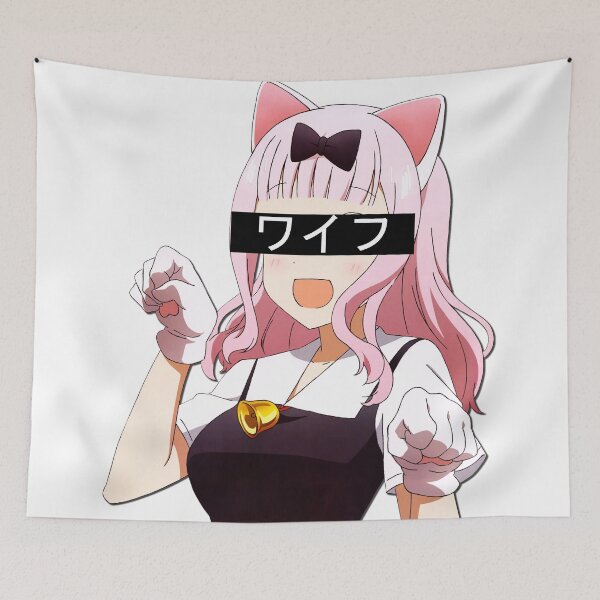 Item preview, Chika Fujiwara Waifu Sticker (Kaguya Sama) designed and sold by LilSugoi.