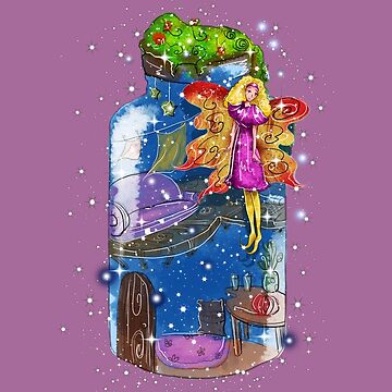 Artwork thumbnail, Molly The Mason Jar Fairy™ by TeelieTurner