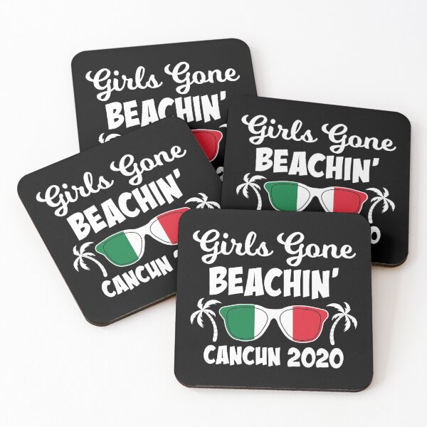 Item preview, Girls Gone Beaching Bachelorette Girls Trip Cancun 2020 print designed and sold by jakehughes2015.