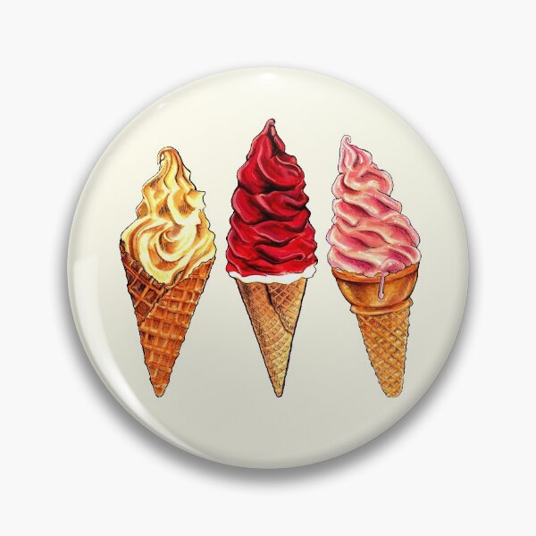 Artikelvorschau, Eiscreme-Muster entworfen und verkauft von Kelly Gilleran.
