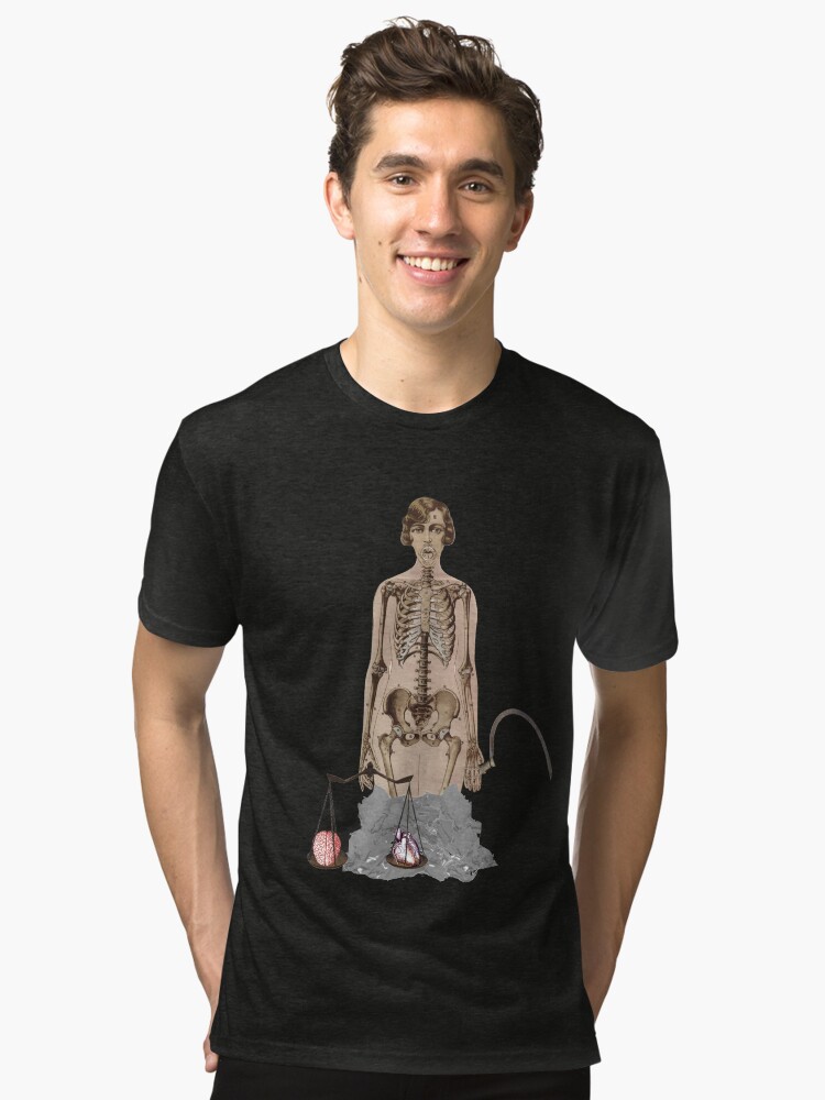 Thumbnail 1 of 7, Tri-blend T-Shirt,  "Psychostasia" designed and sold by Vesperalia.