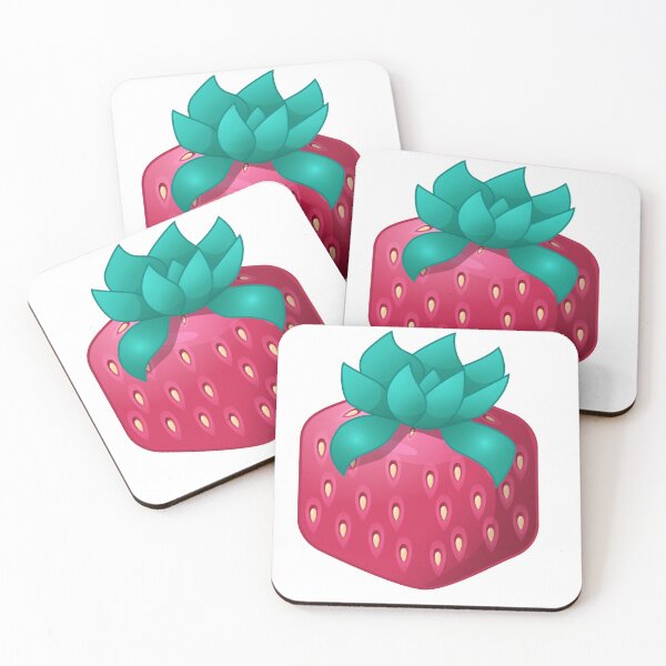Item preview, Square Strawberry  designed and sold by Wildwooddragon.
