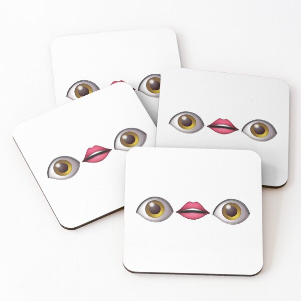 Item preview, eye lip eye emoji tiktok meme  designed and sold by marissajean8.