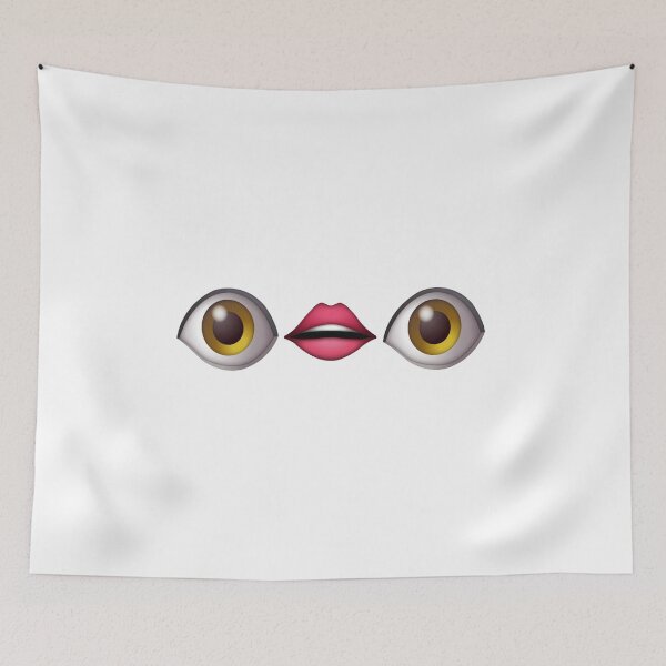 Artikelvorschau, augenlippe auge emoji tiktok meme entworfen und verkauft von marissajean8.