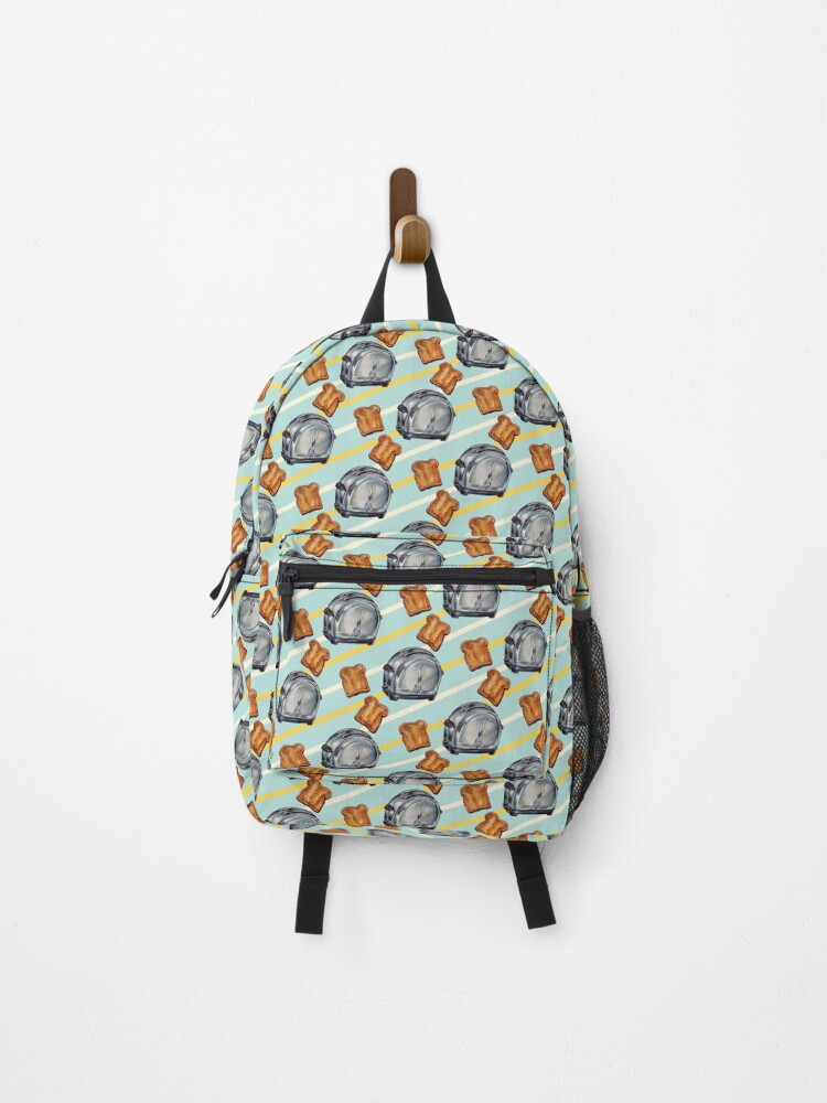 Thumbnail 1 of 3, Backpack, Toaster Pattern designed and sold by KellyGilleran.