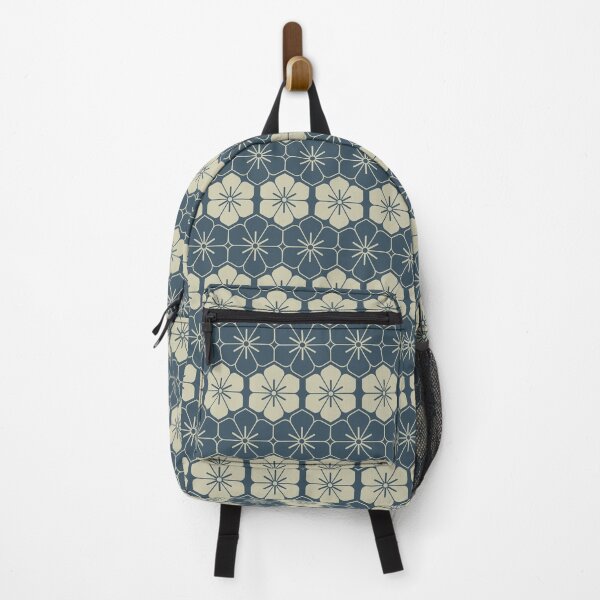 Item preview, Blue Floral Japanese Pattern No.1 designed and sold by murakamisstudio.