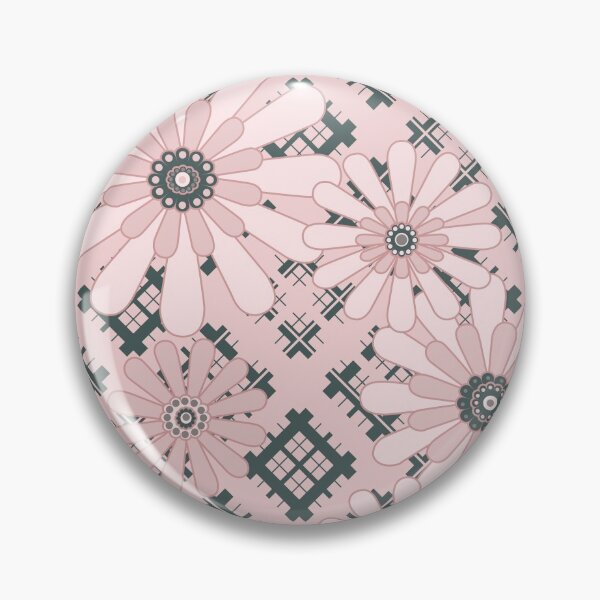 Item preview, Pink floral plaid designed and sold by fuzzyfox.
