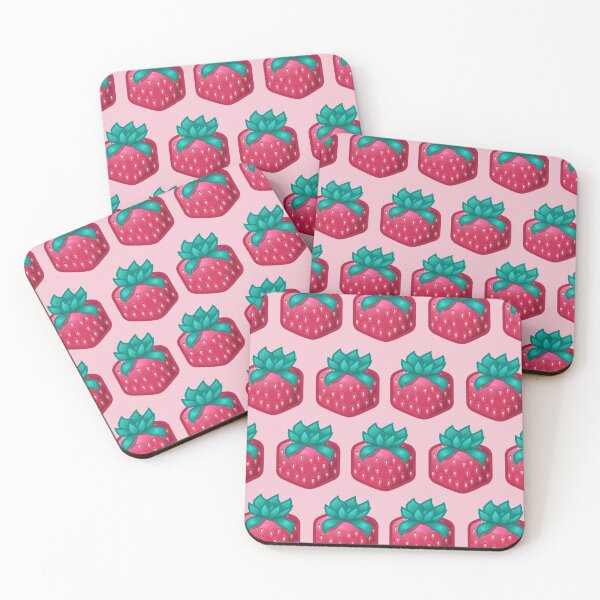 Item preview, Square Strawberry pattern designed and sold by Wildwooddragon.