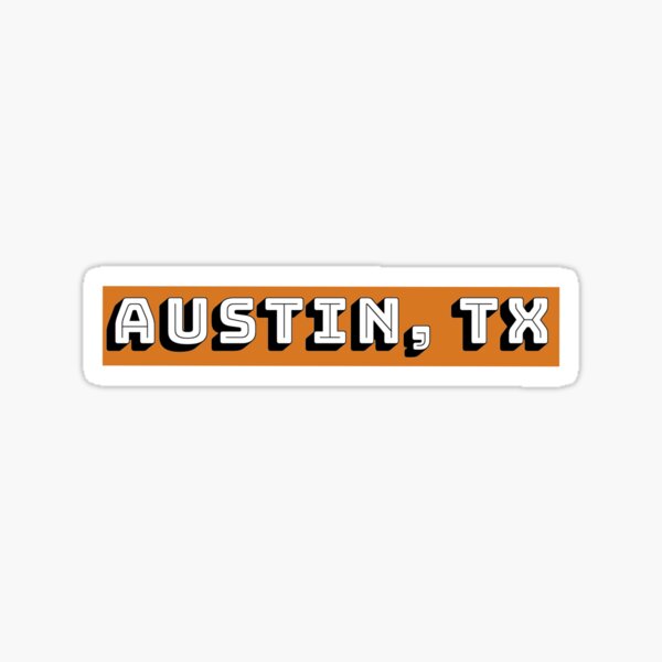 AUSTIN, TX Sticker